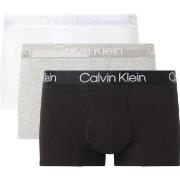 Calvin Klein Kalsonger 3P Modern Structure Recycled Trunk Vit/Svart La...