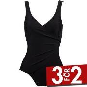 Damella Julia Basic Swimsuit Svart 42 Dam