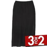 Damella Waist Slip 65 cm Svart viskos 42 Dam