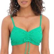 Freya Sundance Uw Bralette Bikini Top Jadegrön nylon F 75 Dam