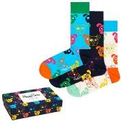 Happy socks Strumpor 3P Mixed Dog Socks Gift Box Flerfärgad bomull Str...