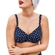 Rosa Faia Blue Dots Luna Big Cup Bikini Bra Marin F 42 Dam