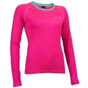 Salming Balance Long Sleeve Women Rosa polyester Medium Dam