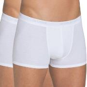 Sloggi Kalsonger 2P For Men Basic Short Vit bomull Large Herr