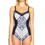 Sunseeker Tribe Attack Swimsuit Svart mönstrad E 38 Dam