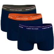 Tommy Hilfiger Kalsonger 3P Stretch Trunk Premium Essentials Grön/oran...