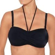 Wiki Basic Bandeau Bikini Top Svart B 85 Dam