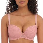 Freya BH Tailored Uw Moulded Plunge T-Shirt Bra Rosa D 80 Dam