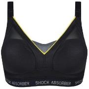 Shock Absorber BH Active Shaped Support Bra Svart/Gul G 70 Dam