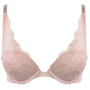 Wonderbra BH Refined Glamour Triangle Push Up Bra Pearl D 75 Dam