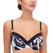 Femilet Honduras Underwired Bikini Bra Blå/Vit G 85 Dam