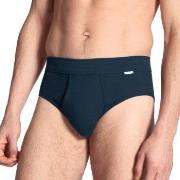 Calida Kalsonger Cotton 1 Herr Midi Gylf 23112 Marin bomull Medium Her...