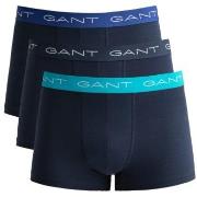 Gant Kalsonger 3P Cotton Jersey Trunks Marin/Blå bomull Medium Herr