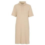 Damella Knitted Lounge Dress Sand Small Dam