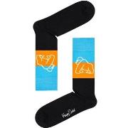 Happy socks Strumpor Mountain Gorillas Sock Svart bomull Strl 36/40