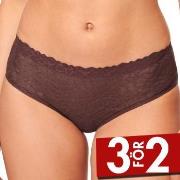 Sloggi Trosor ZERO Feel Lace 2.0 Hipster Brun Small Dam