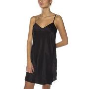 Damella 44001 Nightdress Svart silke Small Dam