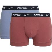 Nike Kalsonger 2P Everyday Cotton Stretch Trunk Röd/Lila bomull Small ...