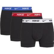 Nike Kalsonger 3P Everyday Essentials Cotton Stretch Trunk Röd/Blå bom...