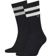 Calvin Klein Strumpor 2P Stripe Socks Svart Strl 43/46 Herr