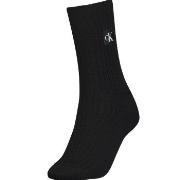 Calvin Klein Strumpor Women Icon Patch Sock Svart One Size Dam