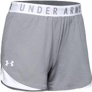 Under Armour Play Up Shorts 3.0 Grå polyester X-Small Dam