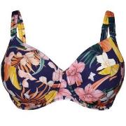Rosa Faia Tropical Sunset Bikini Top Blå m blommor F 40 Dam