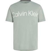 Calvin Klein Sport Pique Gym T-shirt Ljusgrön Large Herr