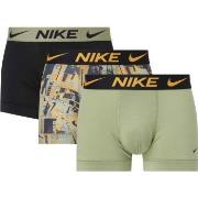 Nike Kalsonger 3P Everyday Essentials Micro Trunks Grön/orange polyest...