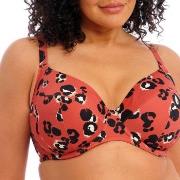 Elomi Kotiya Underwire Plunge Bikini Top Orange/Svart F 90 Dam