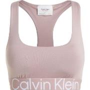 Calvin Klein BH Sport Medium Impact Sports Bra Rosa Medium Dam