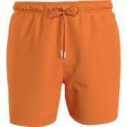 Calvin Klein Badbyxor Medium Drawstring Swim Shorts Orange polyester M...