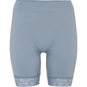 Decoy Long Shorts With Lace Blå S/M Dam
