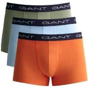 Gant Kalsonger 3P Cotton Trunks Orange bomull Medium Herr