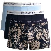 Gant Kalsonger 3P Tropical Leaves Printed Trunks Marin bomull Large He...