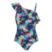 Damella Teresa Floral Swimsuit Flerfärgad 48 Dam