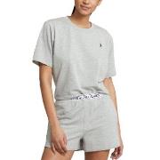 Polo Ralph Lauren Short Sleeve Shirt And Short Set Grå Medium Dam