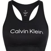 Calvin Klein BH Sport Essentials Medium Support Bra Svart polyester Sm...