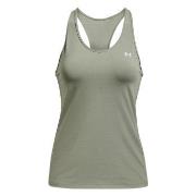 Under Armour HeatGear Racer Tank Ljusgrön polyester Large Dam