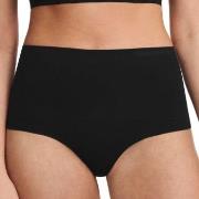 Chantelle Trosor Smooth Comfort High Waisted Thong Svart X-Large Dam