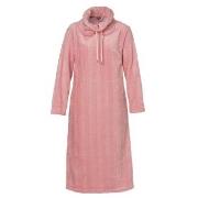 Trofe Braid Dress Fleece Rosa polyester X-Large Dam