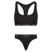 Calvin Klein BH Modern Underwear Gift Set Svart X-Large Dam
