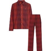 Calvin Klein Pure Flannel Pyjamas Röd bomull Medium Herr