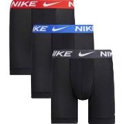 Nike Kalsonger 3P Essentials Micro Boxer Brief Svart/Blå polyester Med...