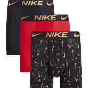 Nike Kalsonger 3P Everyday Essentials Micro Boxer Brief Svart/Guld pol...