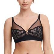 Chantelle BH Corsetry Embroidery Wirefree Support Bra Svart E 75 Dam