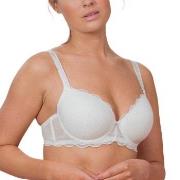 Trofe Julia Lace Padded Bra BH Vit polyamid E 75 Dam