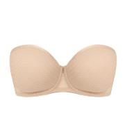 Freya BH Tailored Underwire Moulded Strapless Bra Beige G 70 Dam