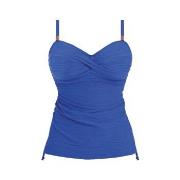 Fantasie Beach Waves Underwire Twist Tankini Blå polyamid D 85 Dam