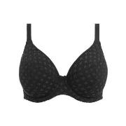 Elomi Bazaruto Underwire Plunge Bikini Top Svart polyamid F 95 Dam